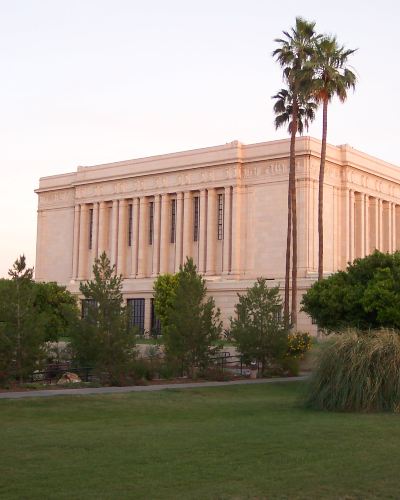 Mesa Temple before closure