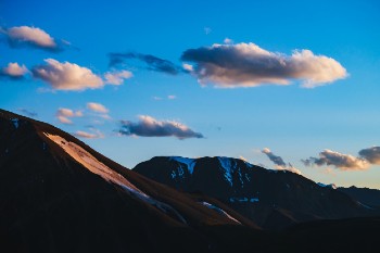 Idaho Mountains and Sky